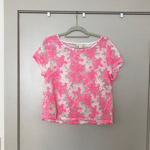 Anthropologie - Meadow Rue Cherry Blossom Top